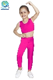 LEGGINS DANZA LYCRA FUCSIA BABY